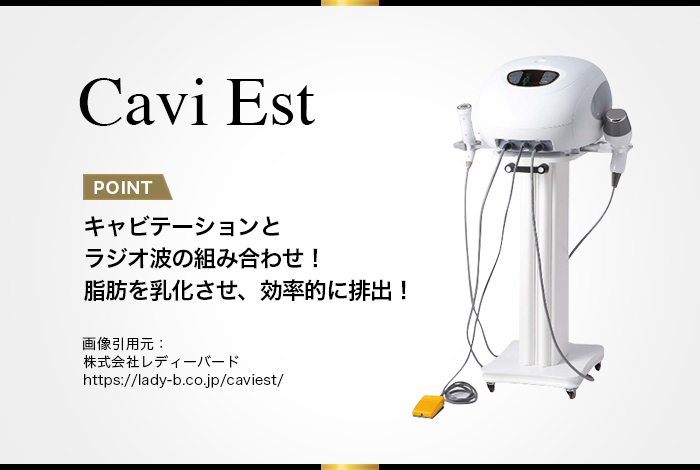業務用痩身機「キャビエスト」