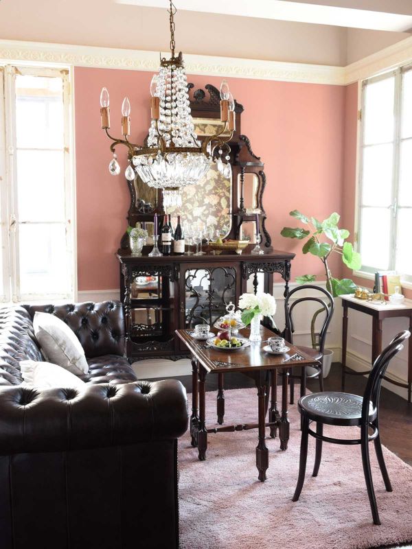 キラキラ輝くフランス輸入のアンティークシャンデリア（E17