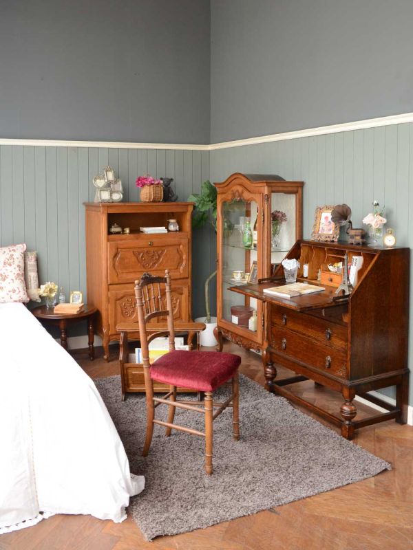 イギリスから届いた使いやすいコーヒーテーブル、アンティークのロー