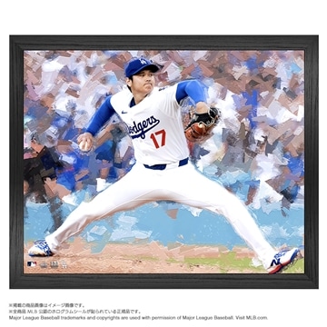 MLB公式】大谷翔平 キャンバスフォトフレーム（投手）｜ドジャース