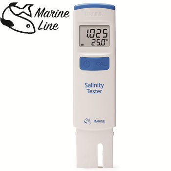 海水用 塩分テスター／HI 98319 ／比重計（塩分濃度計）pH計/ハンナ