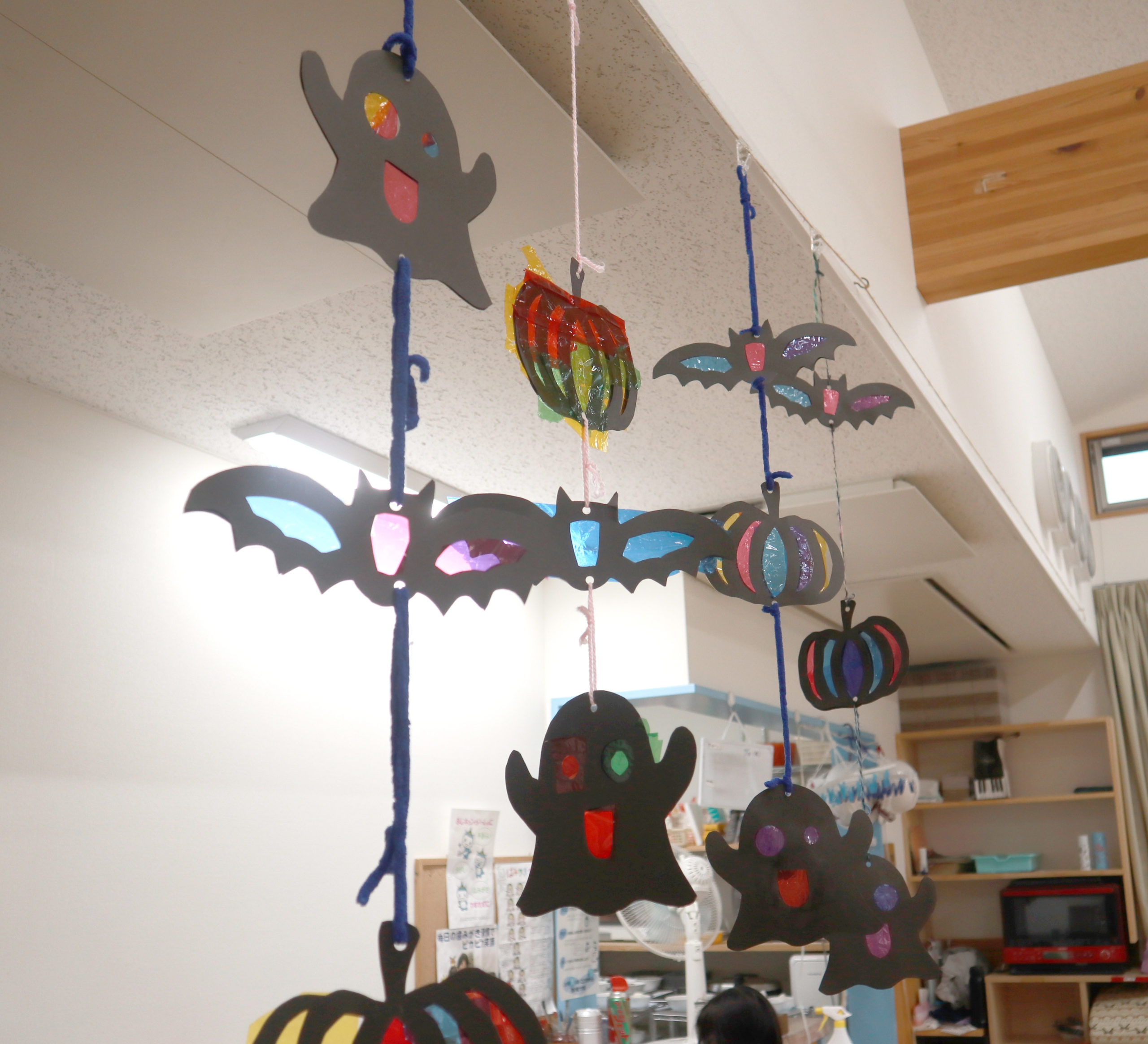 ハロウィン🎃ステンドグラス風モビール | HABILIS design co,ltd