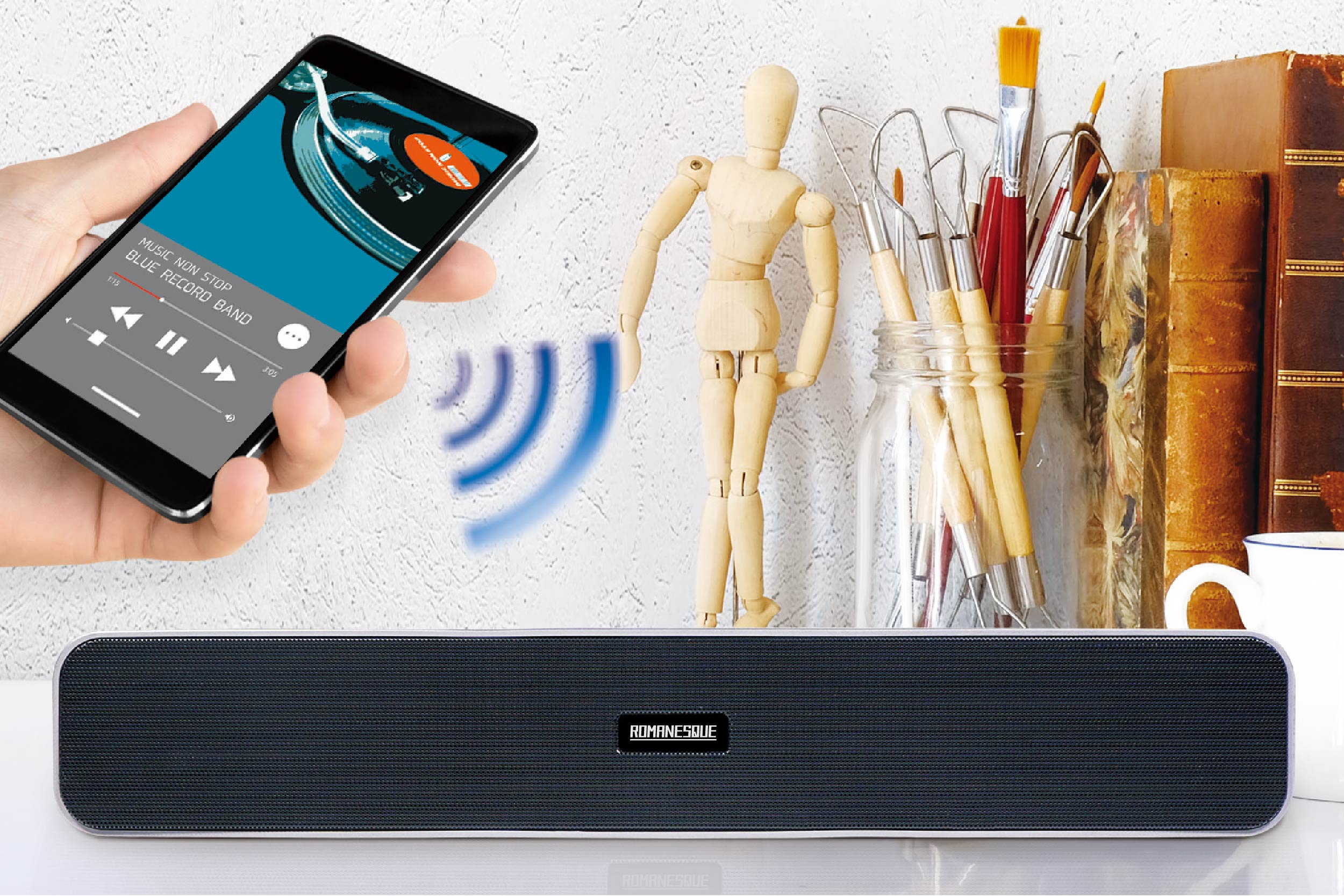 ワイヤレススピーカー ワイド ロマネスク | 株式会社ハック