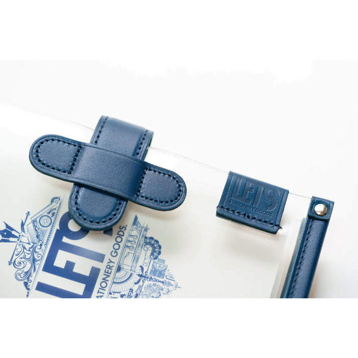 クリアシステム手帳 バイブル-20mm ブルー | 八文字屋OnlineStore