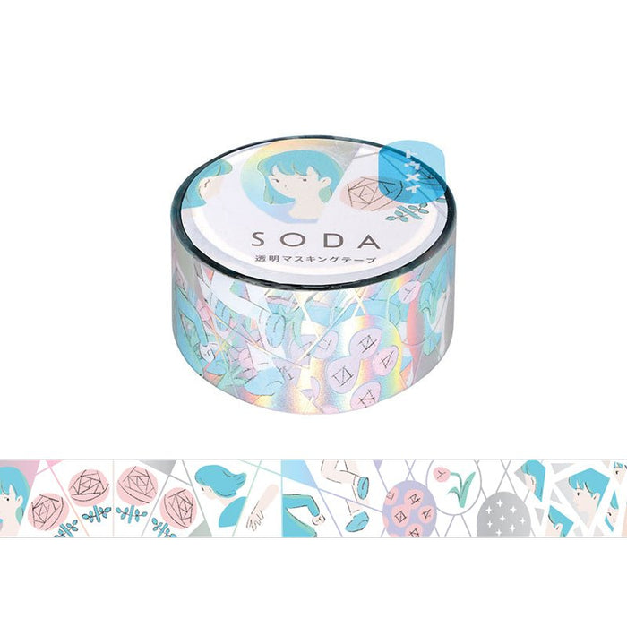 SODA 透明マスキングテープ 20mm | 八文字屋OnlineStore