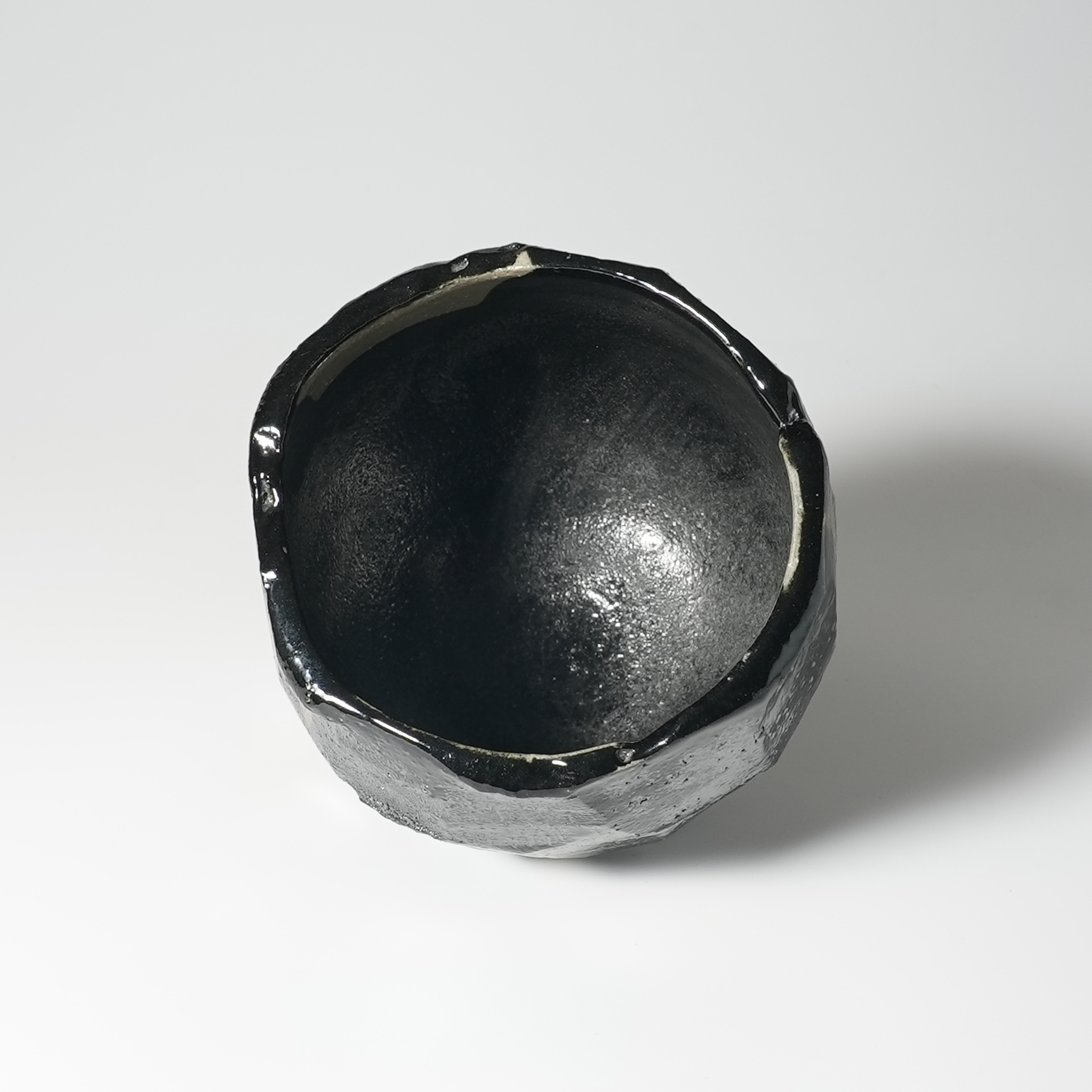 萩黒茶碗 岡田裕 県指定無形文化財 萩焼 | 萩焼屋Hagiyakiya ネット