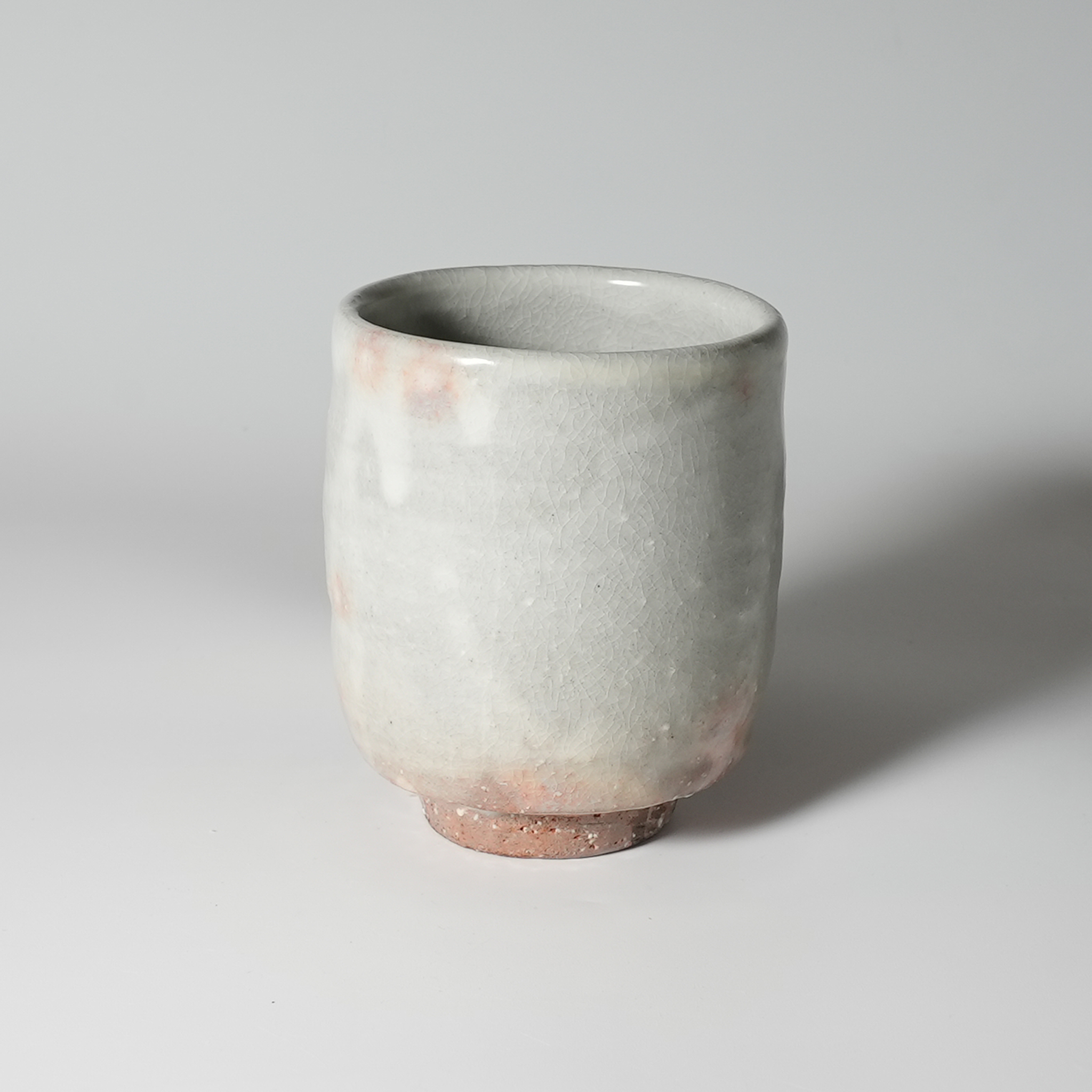 岡田窯8代 岡田裕 萩焼 菓子鉢 湯呑 木箱入 岡田裕 県指定無形文化財