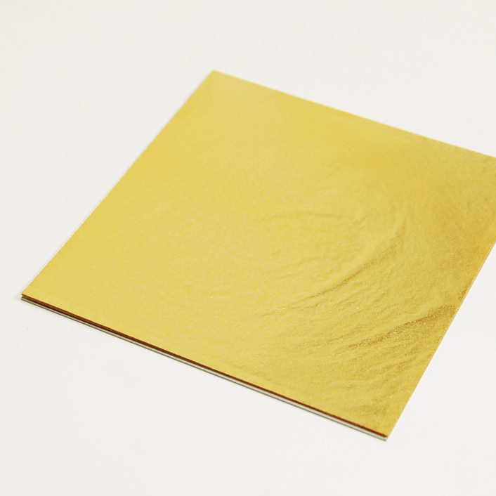 準金箔2号色200枚×6セット 準金箔2号色200枚×6セット 工芸用 金箔 4号色』