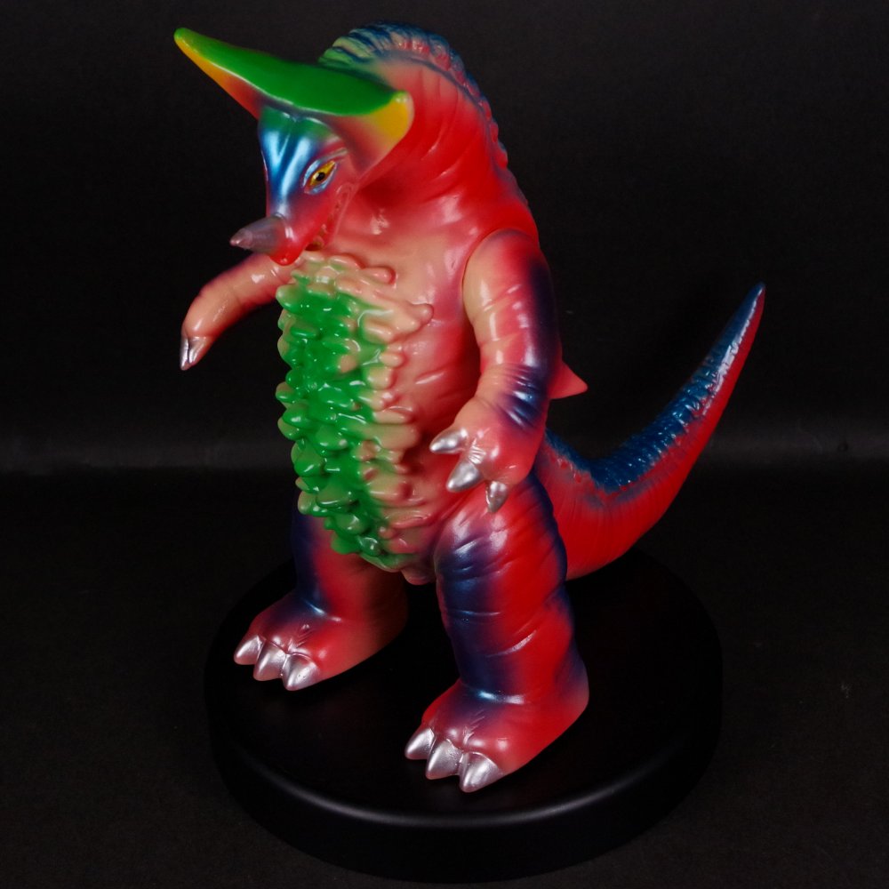 ブルマァクゴジラ プラモ版(ピンク)ソフビ怪獣マルサンGodzilla絶版