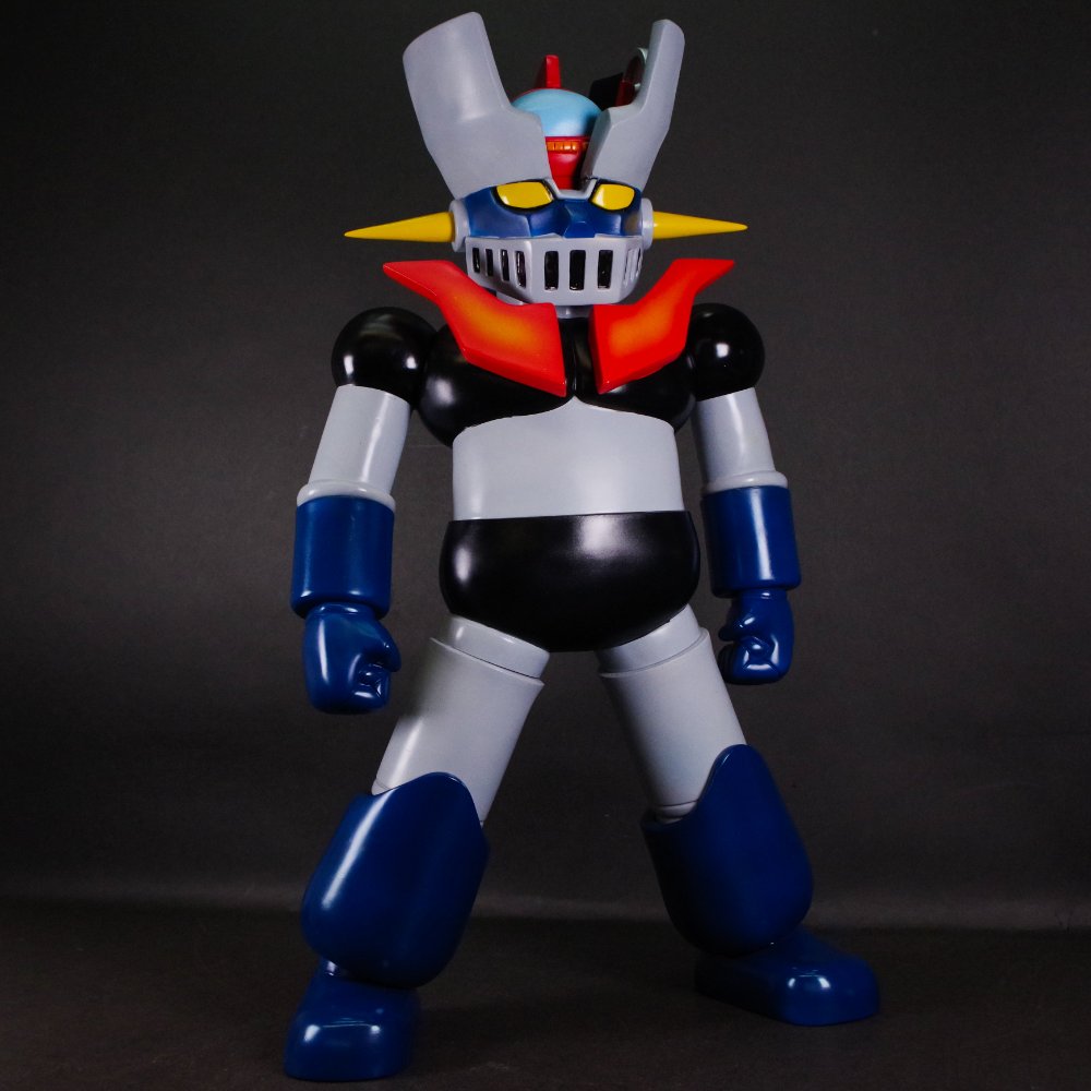 無版権 パチ グレートマジンガー 昭和 当時物 ソフビ ポピー タカトク