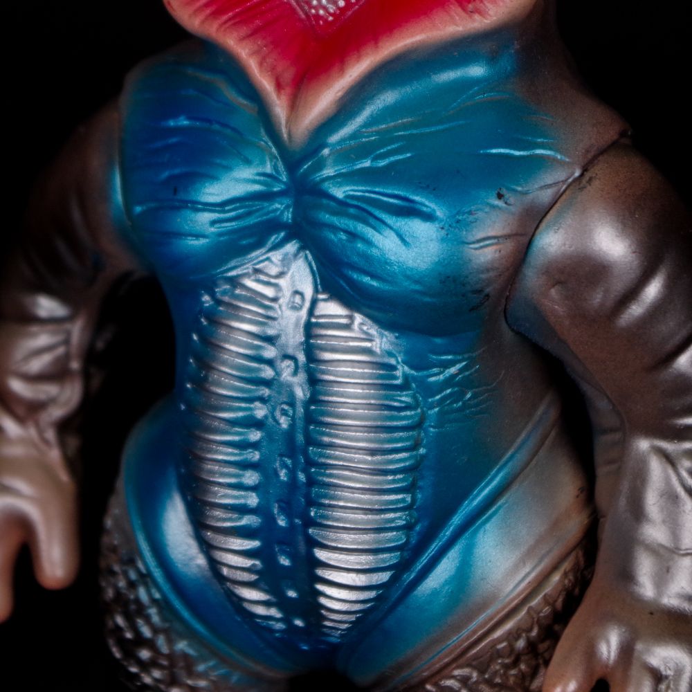 ブルマァク メフィラス星人 ハワイカラー 復刻 怪獣 レトロ ソフビ