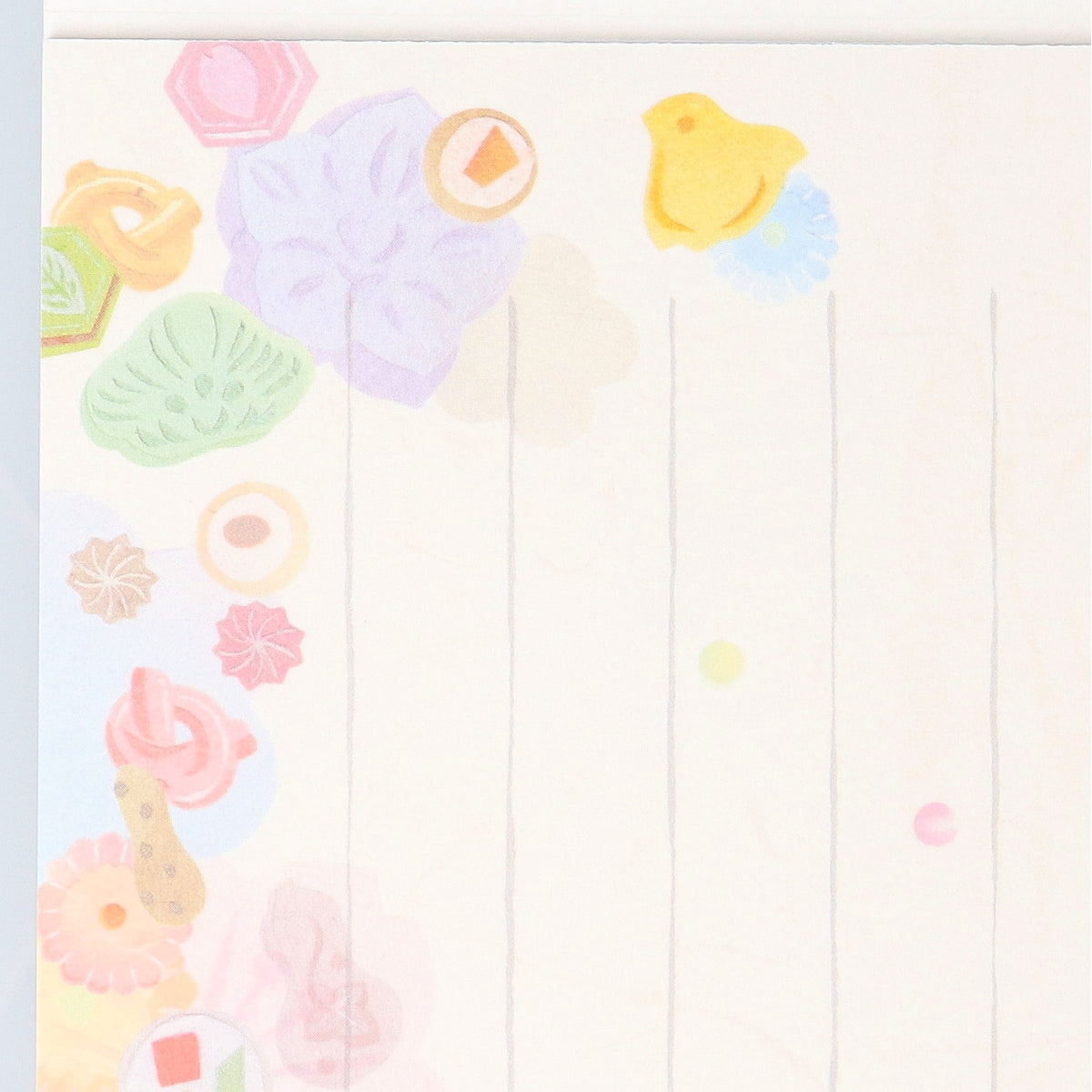 ふきよせ【ハガキ箋 和風柄罫線】日本ホールマークのはがき・添え文