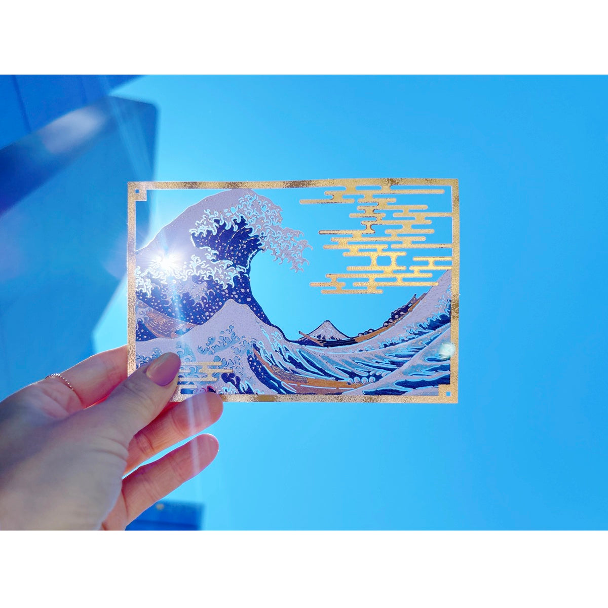 日本の美しさ 折り詰め【ポストカード／1柄1枚入り／レーザー