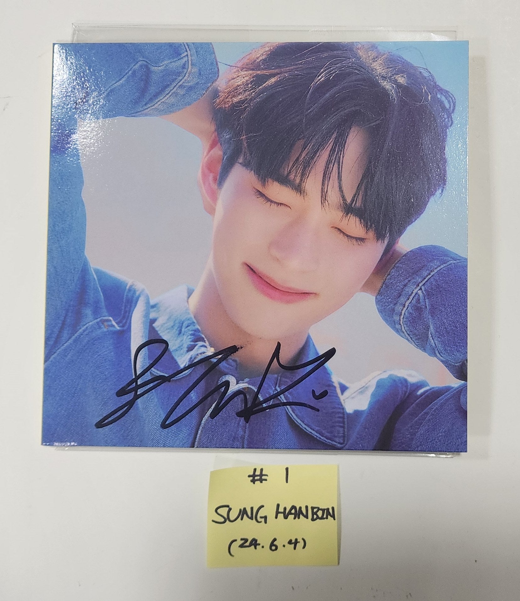 キムテレ 直筆サイン入り チェキ ZB1 トレカ ZEROBASEONE キムテレ