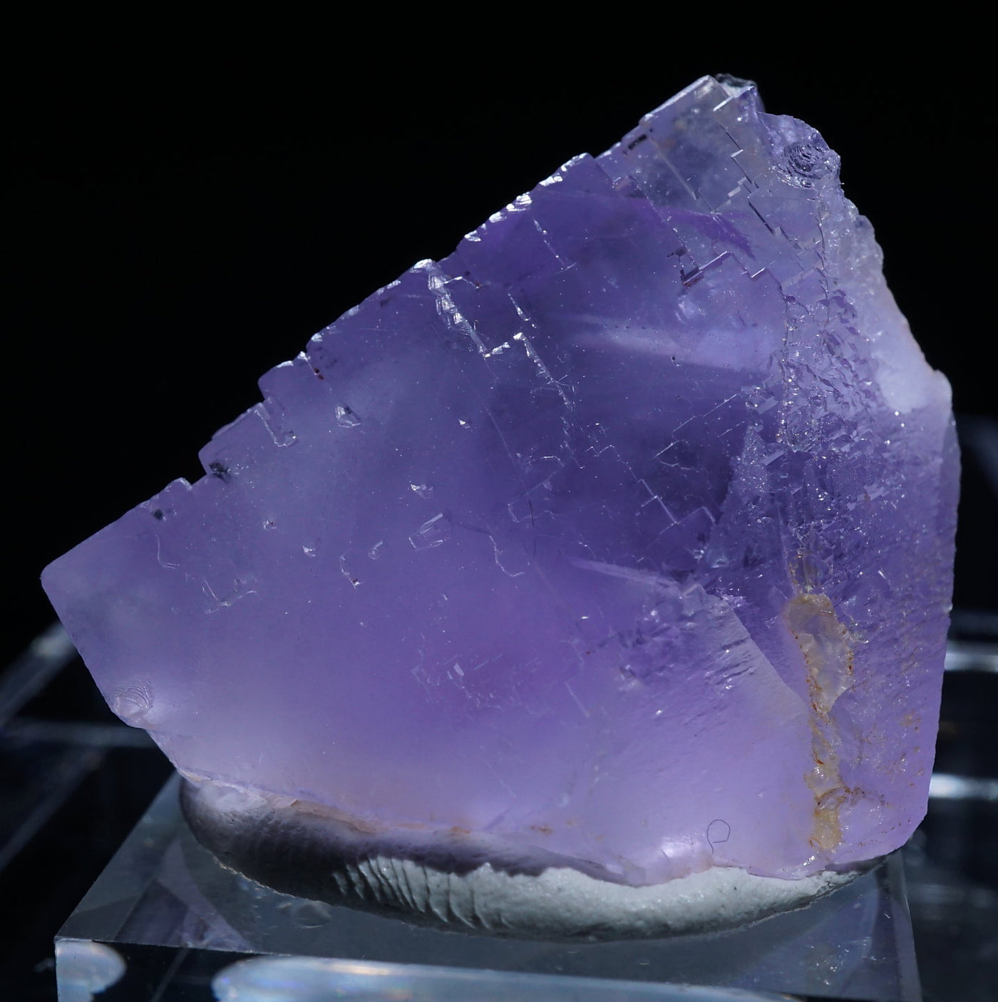 フローライト スペイン DeepBlueHeart Vein産 蛍石 原石 09 スペイン産