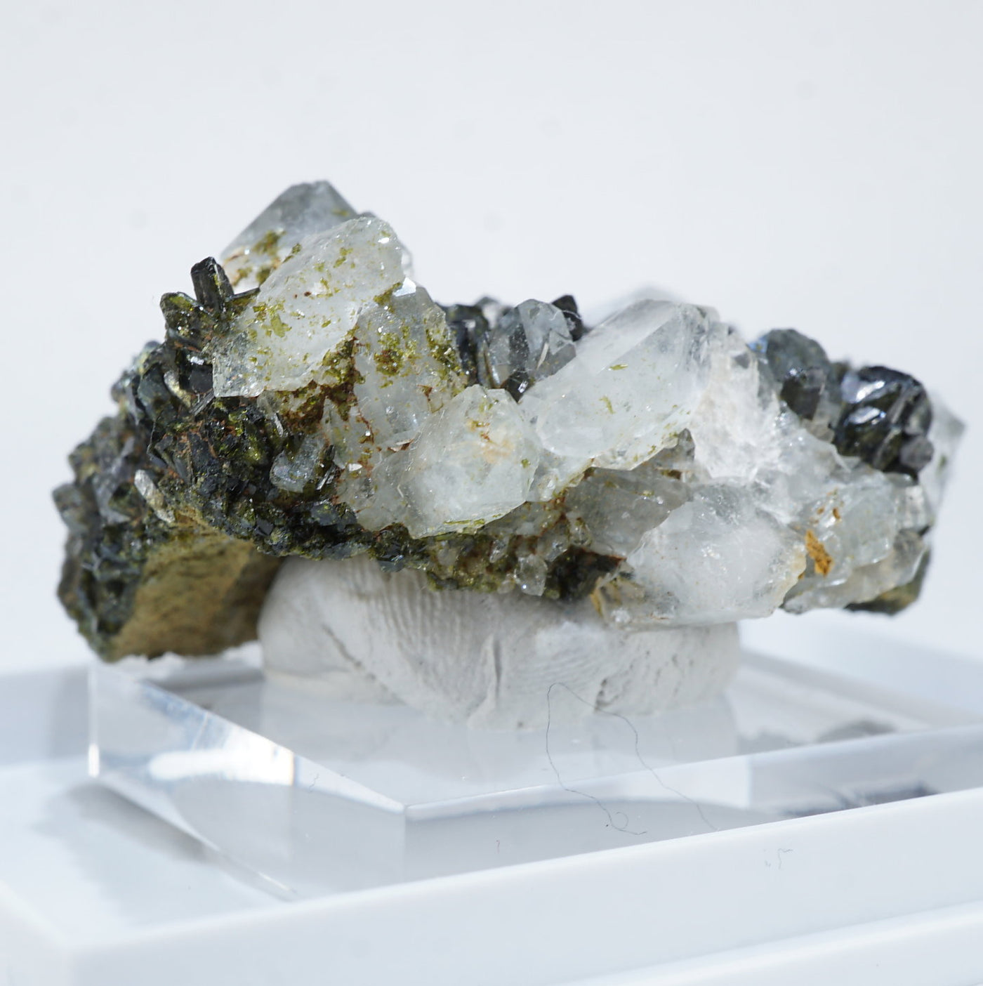 トルコ産 エピドート・水晶 – 天然石ハッピーギフト