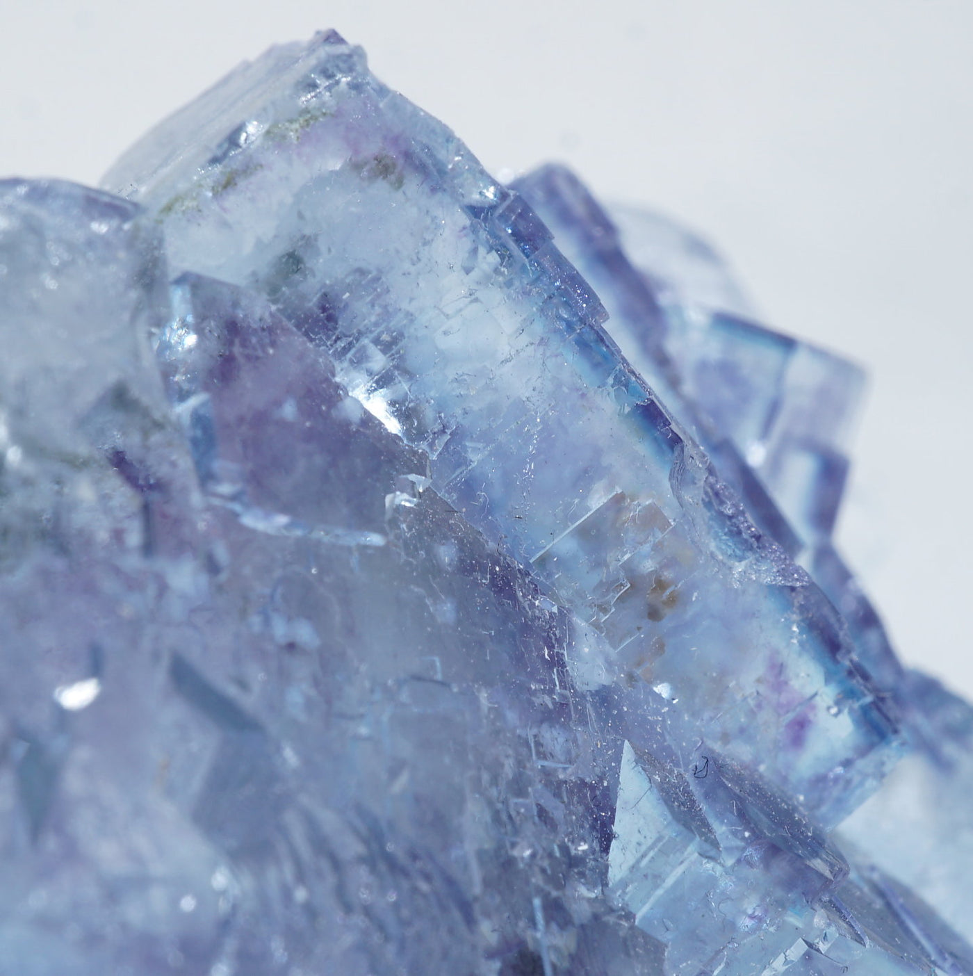 ヤオガンシャン産 ブルーゾーニング パープルファントムフローライト