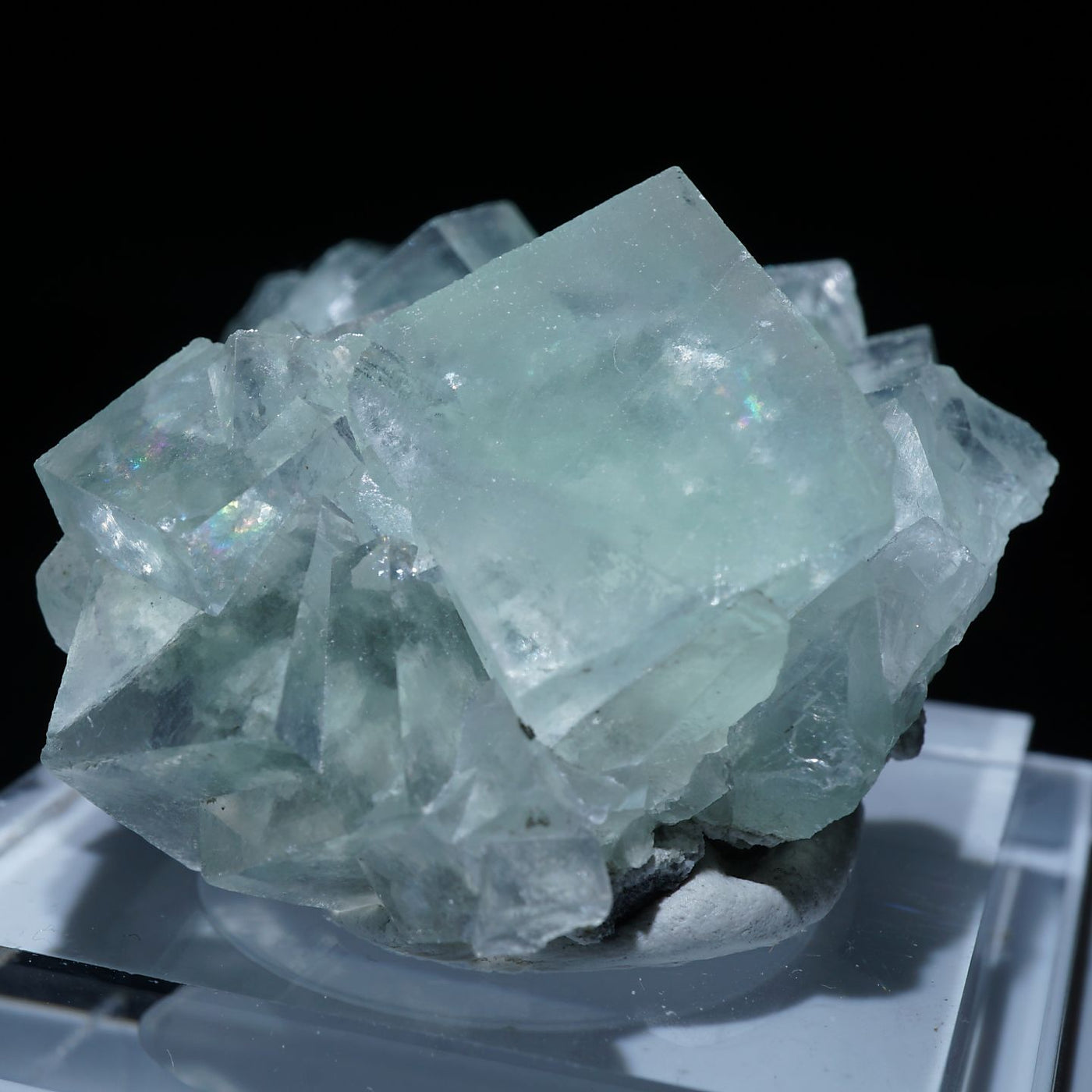 中国湖南省 香花嶺(シャンファーリン)産 グリーンフローライト