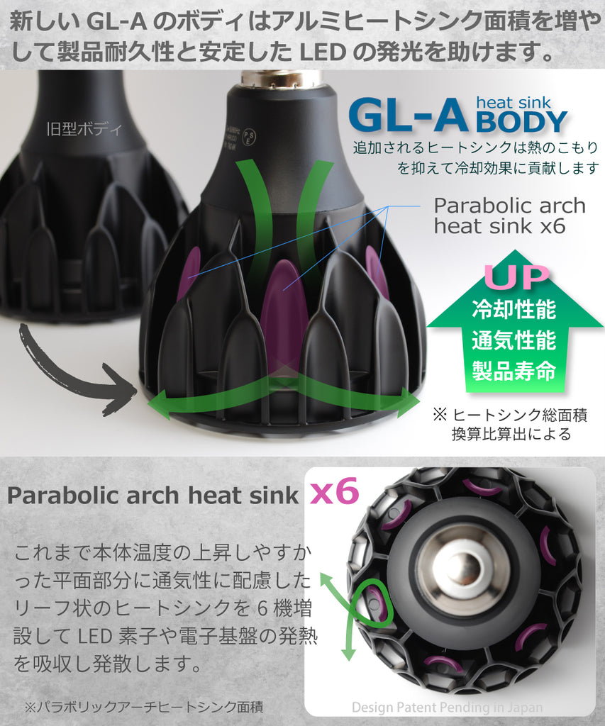 HaruDesign 植物育成LEDライト GL-A 6K FtW 白色系 5800ケルビン