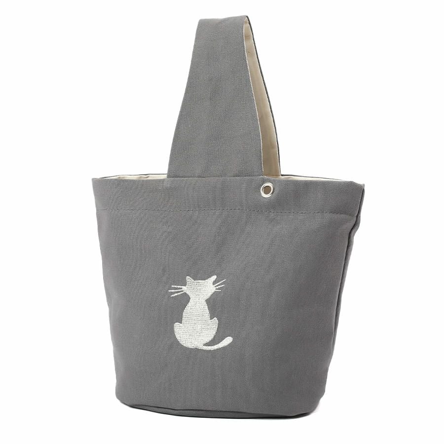 公式】 ESSENCE OF POISON バケツ型バッグ 日本製帆布×牛革 QAD-3140