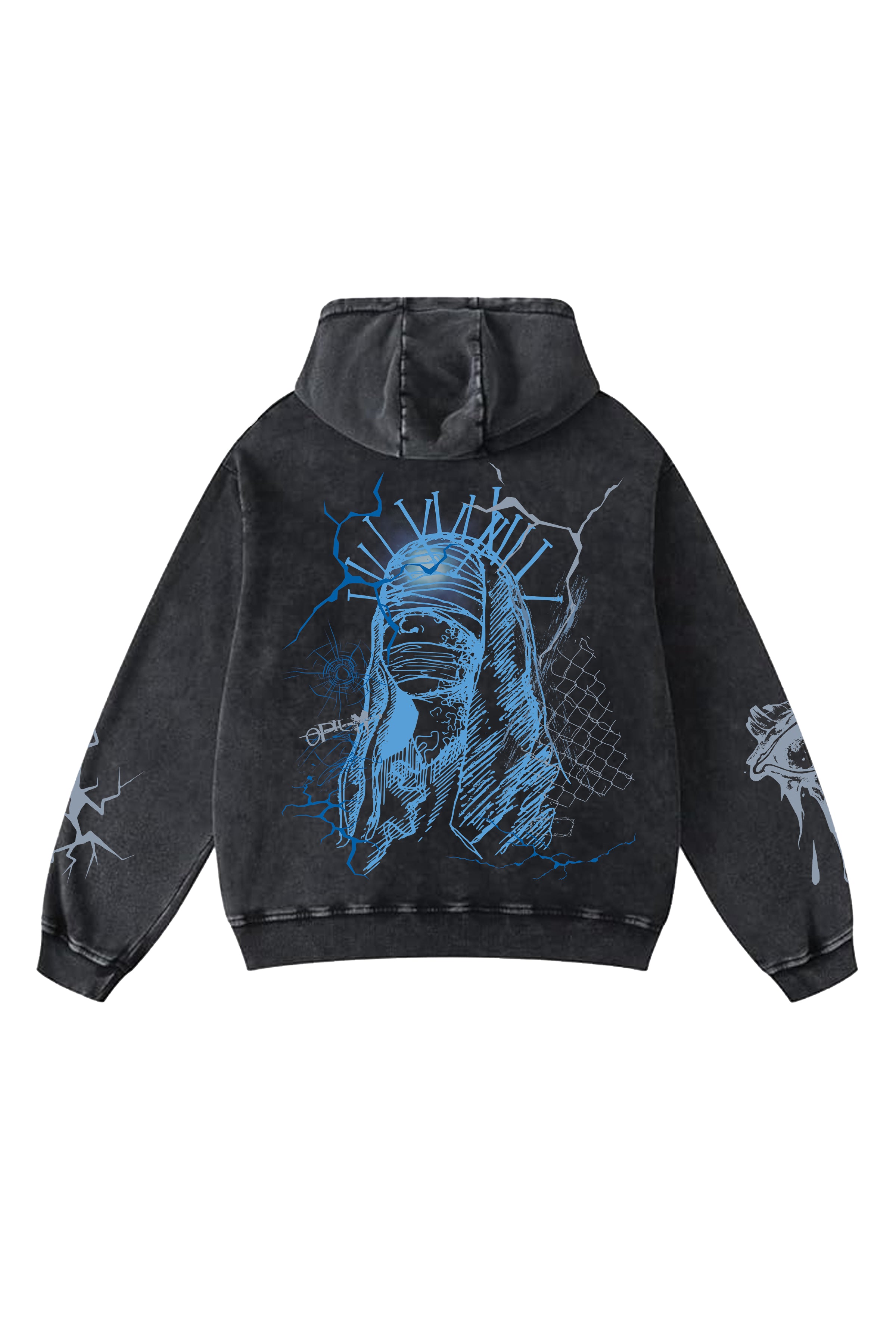 Opium Designed Oversized Hoodie – Hauntrex
