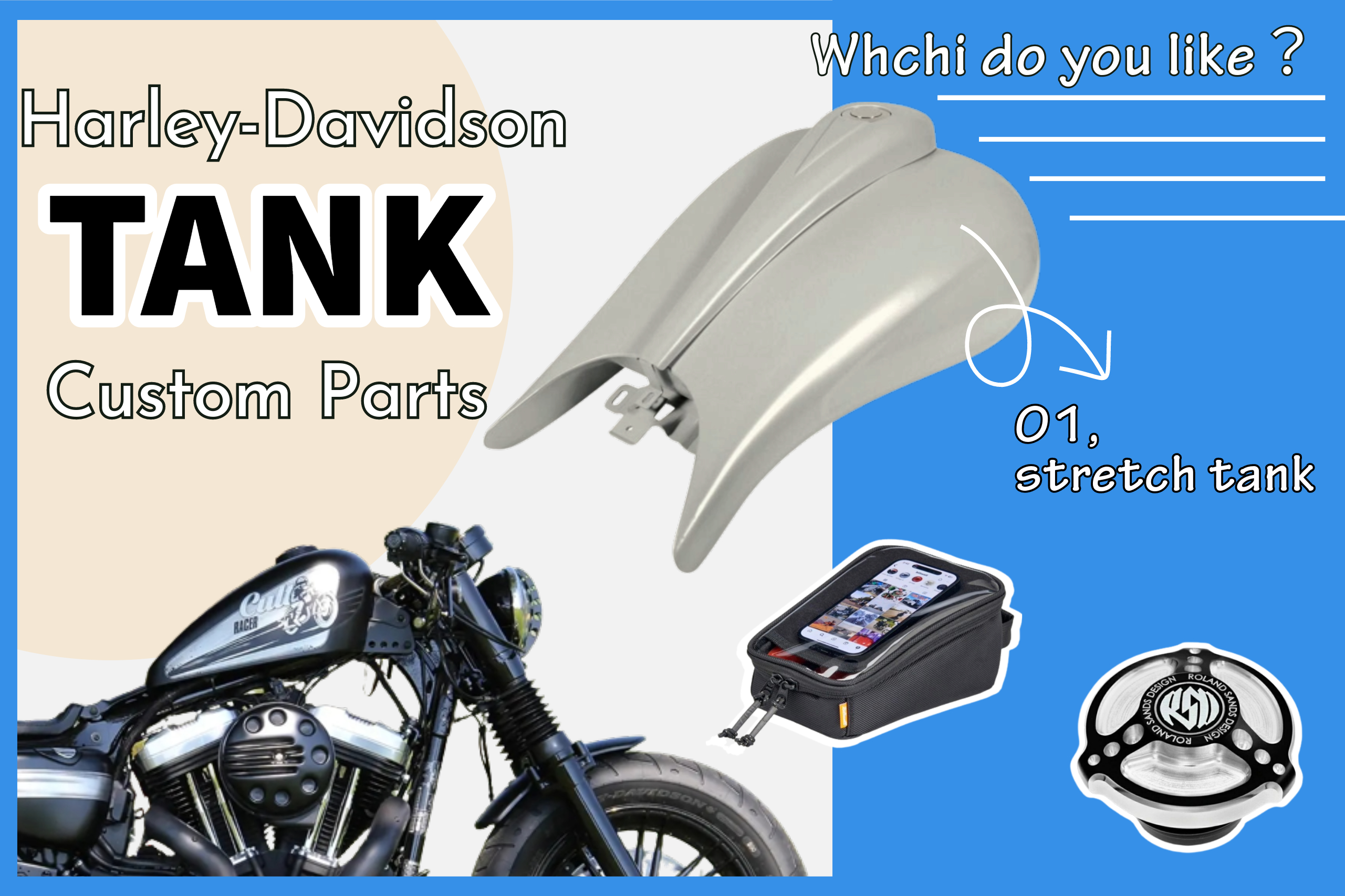 ハーレー 5.5ガロンタンク ハーレー パンヘッド ショベルヘッド FLH