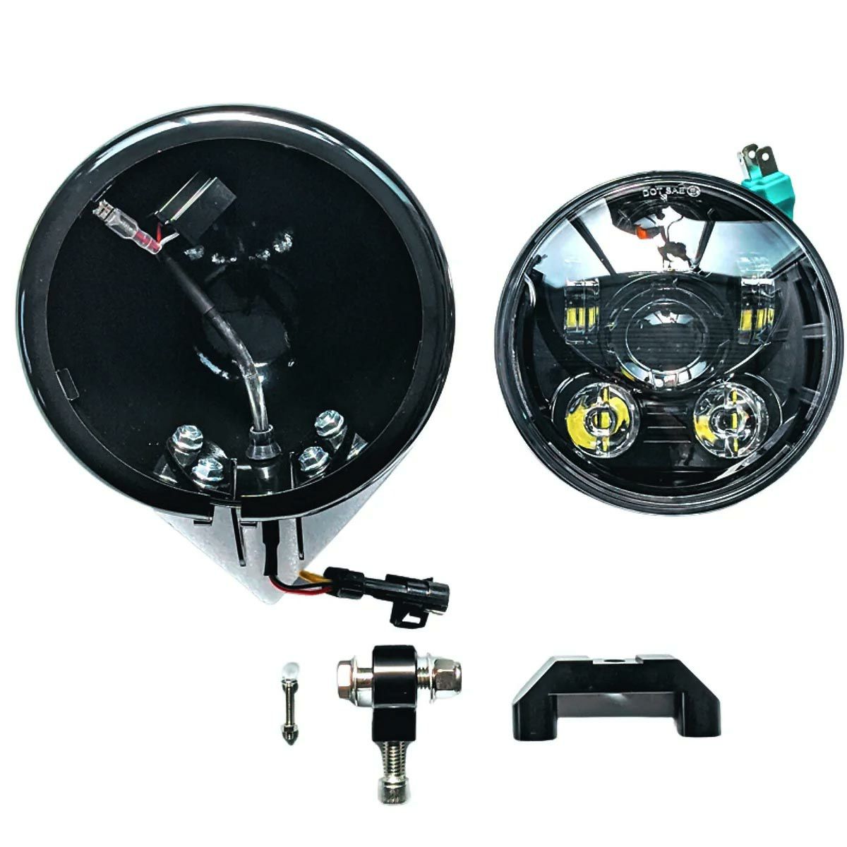 SALE】7インチ・デイメーカー・アダプティブLEDヘッドライト ブラック