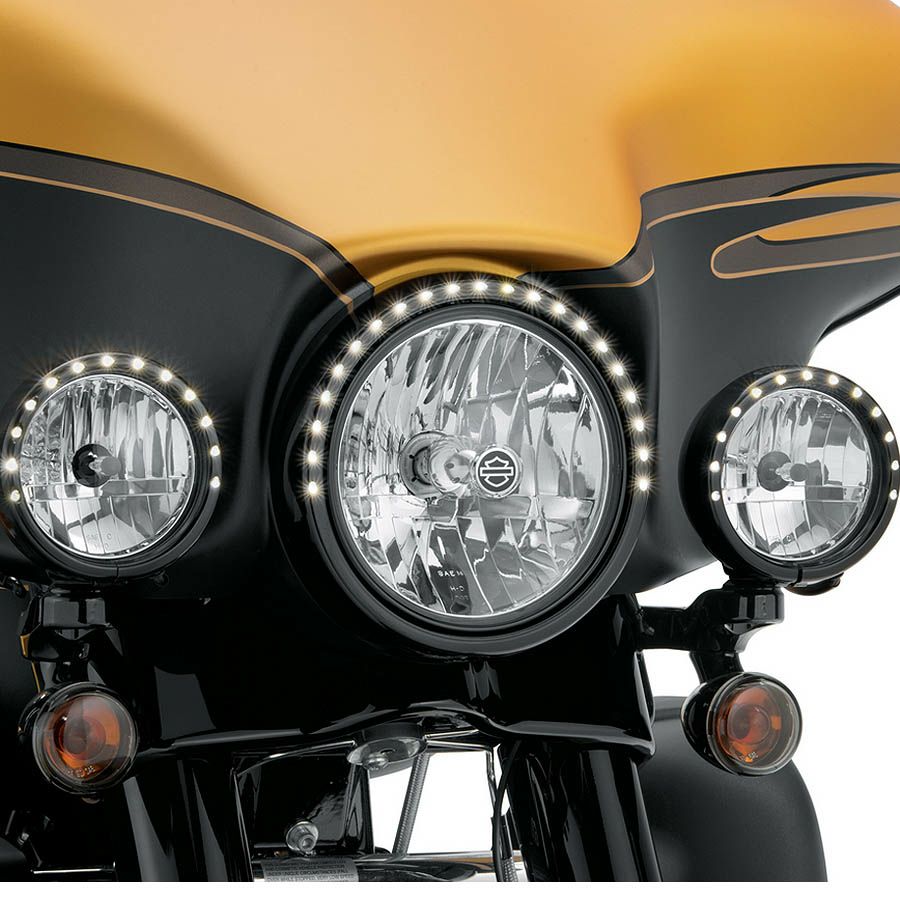 ハーレー純正 補助ライトキット スイッチバック用 FLD 左右セット