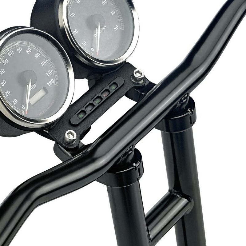 スポーツスターイージーライダース サイドマウント メーター 移設