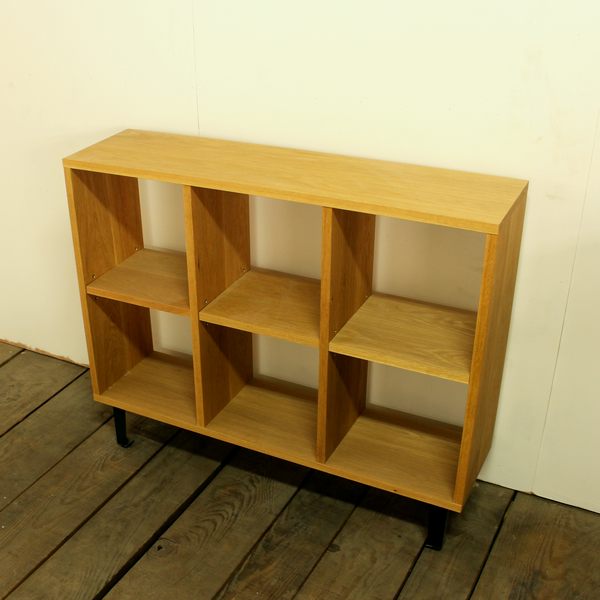 オープンシェルフ (無垢材×アイアン)