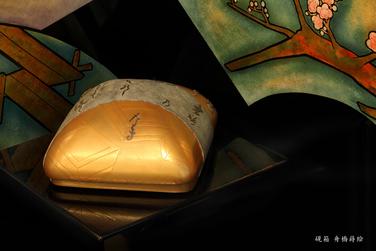 宮内庁御用達 漆器 山田平安堂】硯箱 舟橋蒔絵 | 漆器 山田平安堂 WEB本店