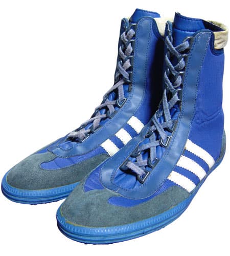 adidas ボクシングシューズ 青 adidas 青 ハイカット ボクシング