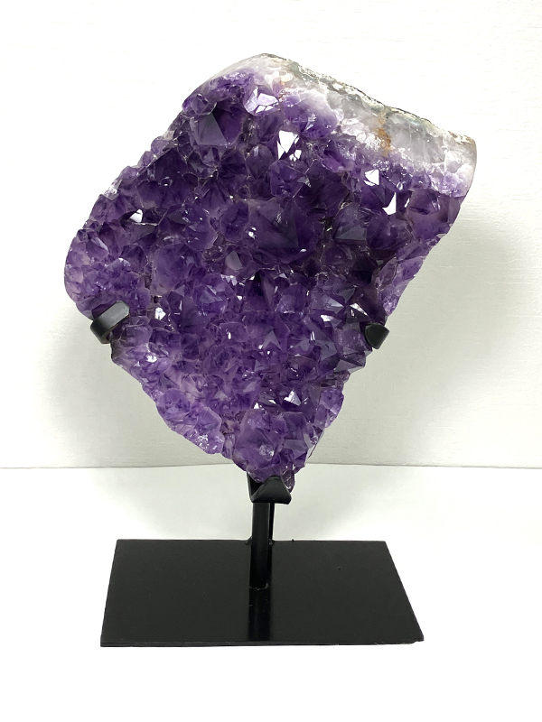 アメジスト 原石 ナチュラル 1点もの 50g 宝石質 加工用 ブラジル