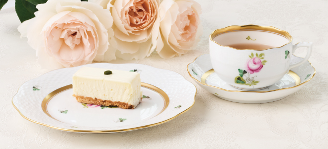 予約商品＊ [ウィーンの薔薇・ゴールド] ティーカップ＆ソーサー ※2026