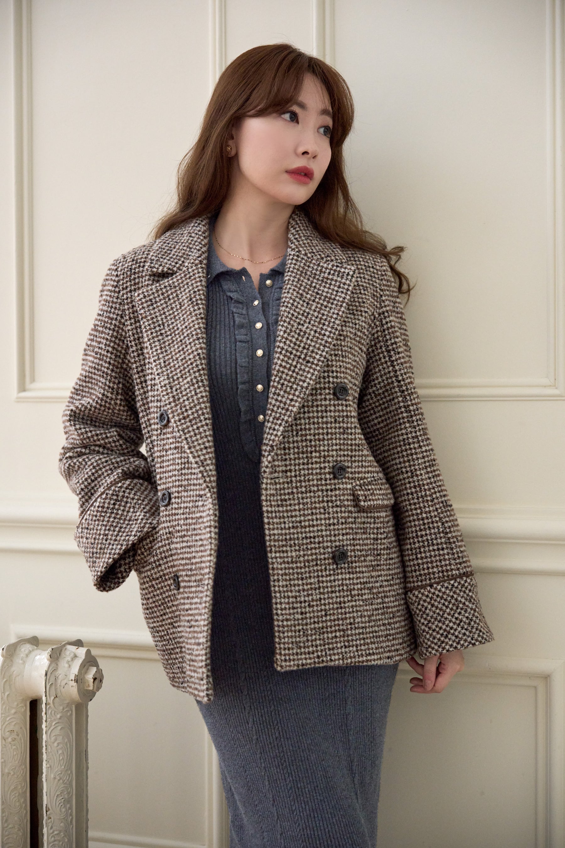 Hemingway Check Tweed Jacket