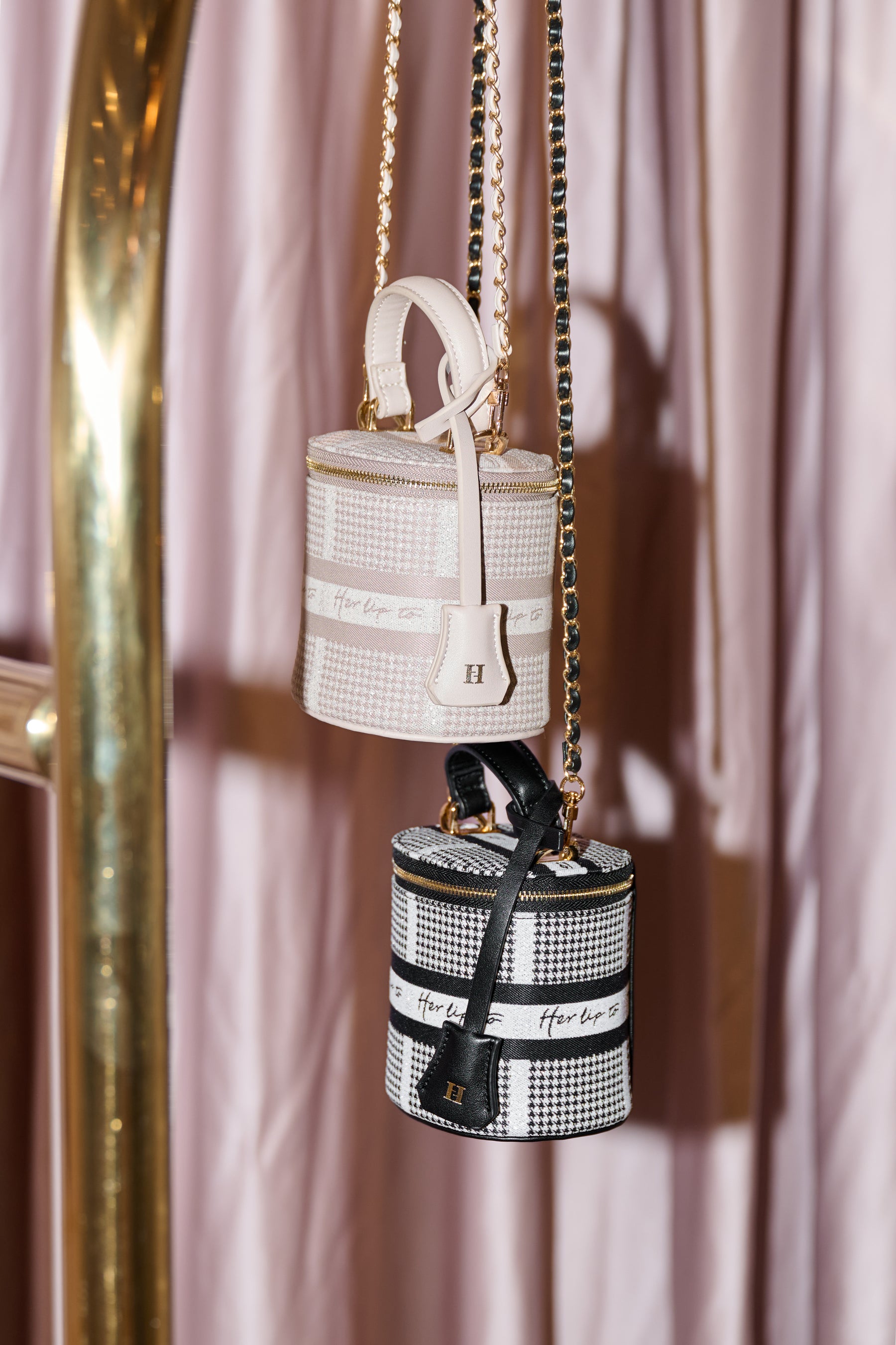 HLT Jacquard Mini Vanity Bag