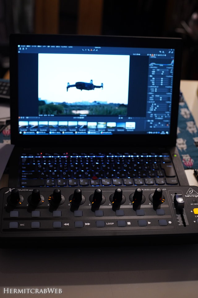 behringer X-Touch mini & Bome MIDI Translator Classic】Capture One