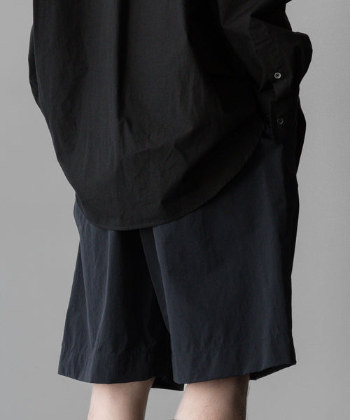 stein / シュタイン】WINDPROOF NYLON WIDE EASY SHORT TROUSERS
