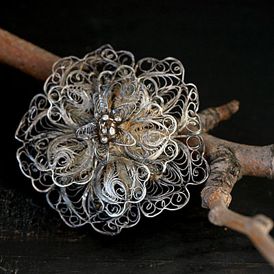 374B ブローチ トールン シルバー 925S 374B ブローチ トールン