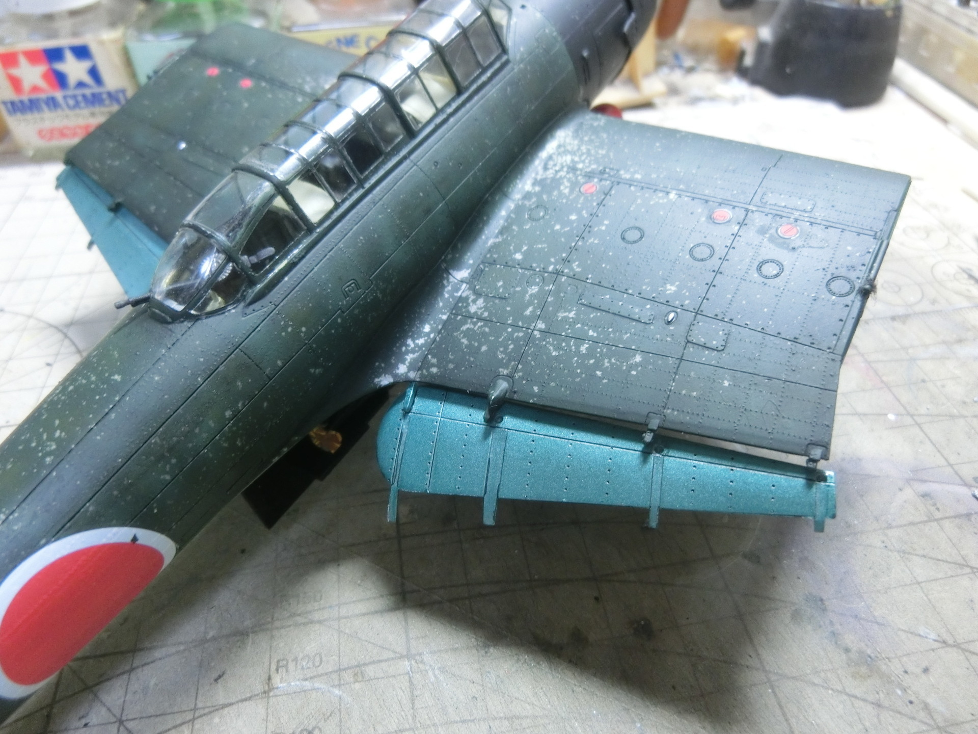 もりげん様用ハセガワ 1/48艦上攻撃機 天山と疾風2機おまとめ もりげん