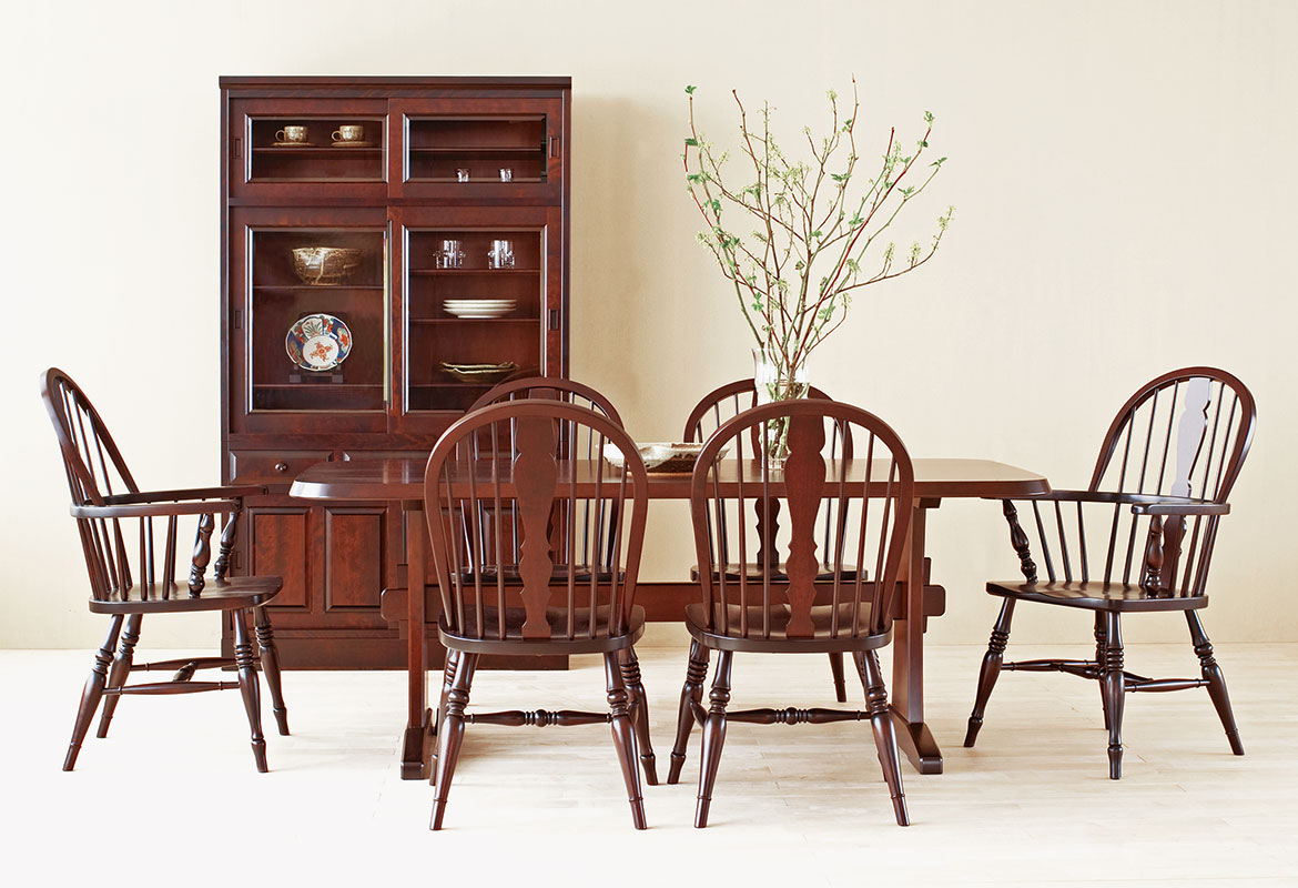 北海道民芸家具 ミニテーブル 花台 再塗装済 USED 北海道民芸家具 ミニ