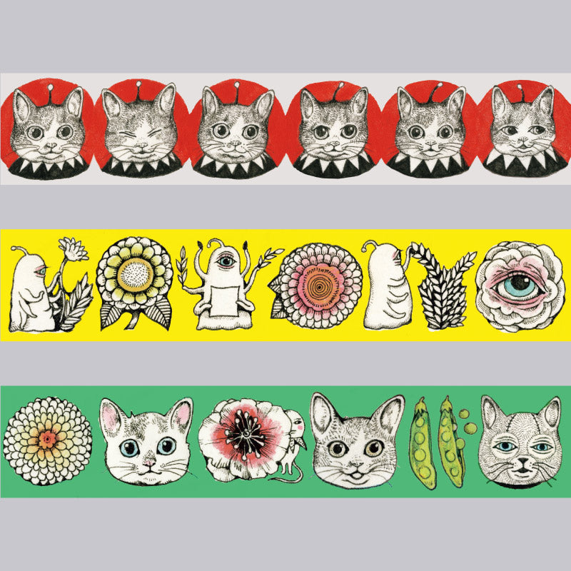 ボリス雑貨店 ポストカード 養生テープ ボールペン セット 養生テープ