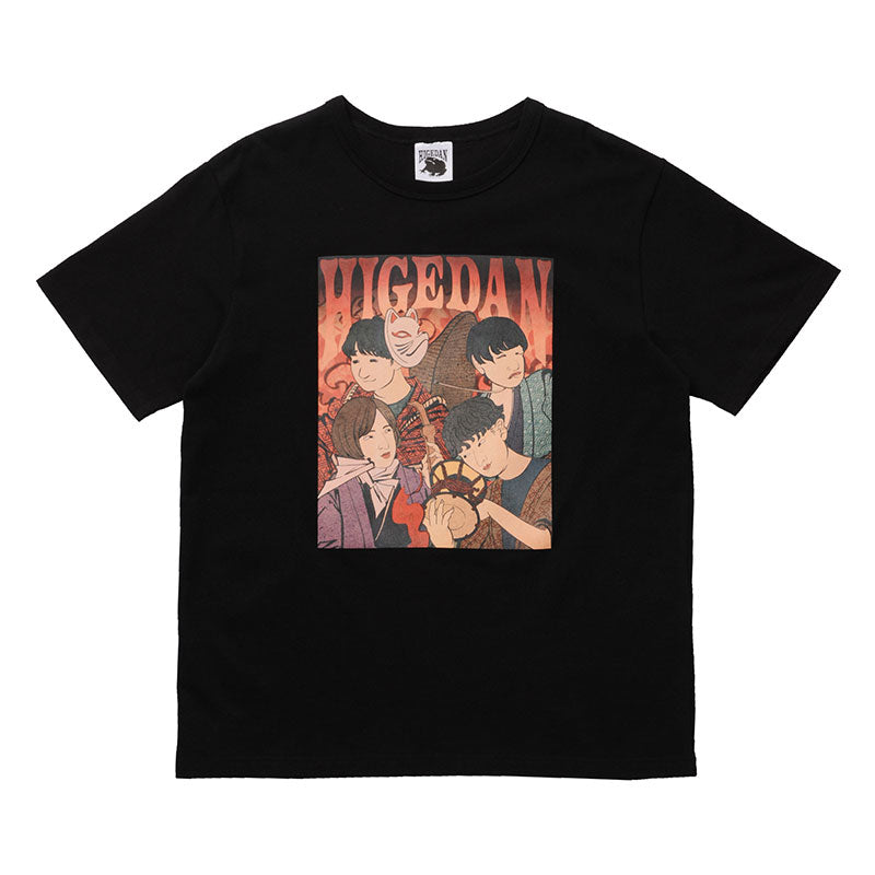 浮世絵メタルTシャツ ブラック（one-man tour 2021-2022 -Editorial