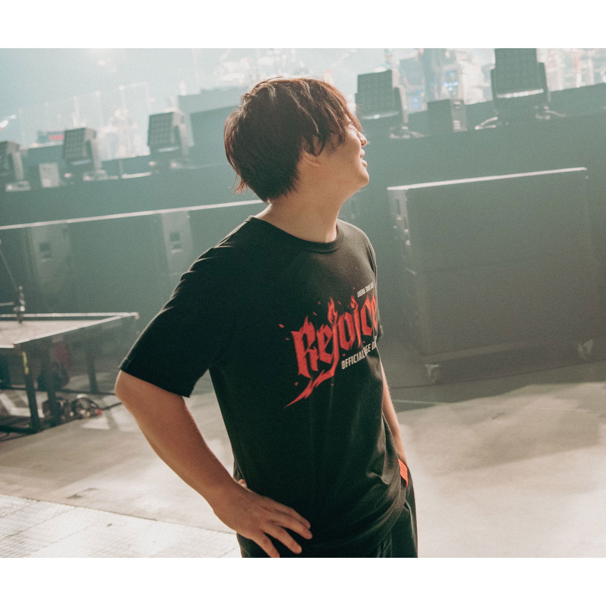 Rejoice Tシャツ ブラック – Official髭男dism ONLINE STORE