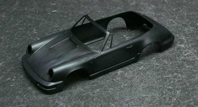 1/24「ポルシェ911 カレラ2 カブリオレ」前編 キット紹介、ボディ製作
