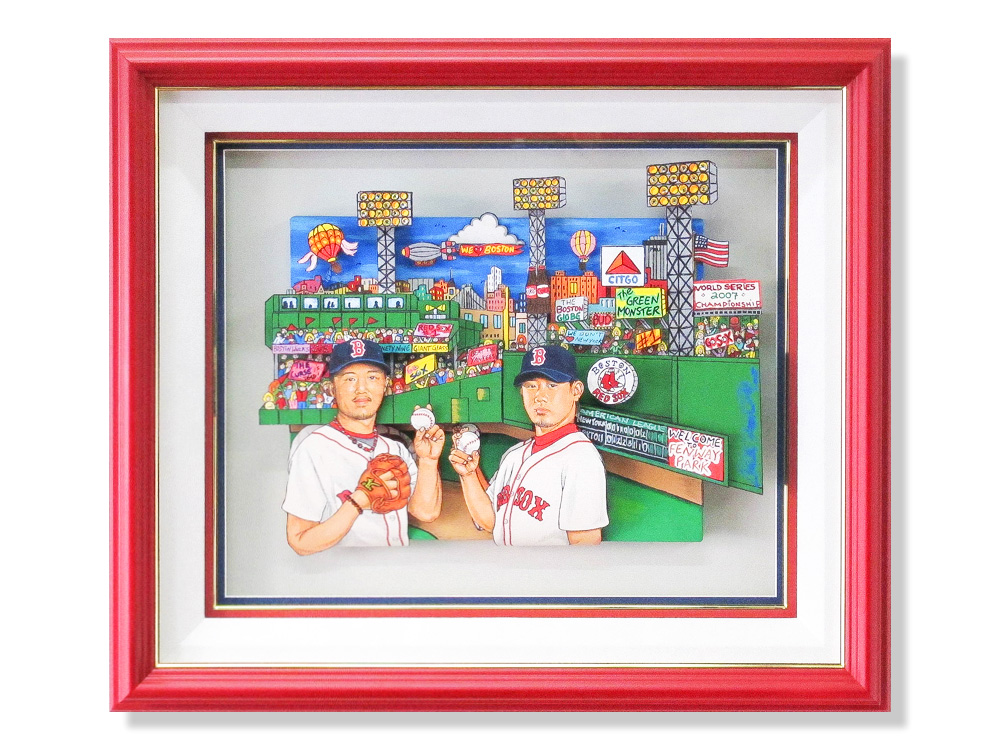 f*u様 #◇⚾大谷翔平選手直筆⚾×チャールズ・ファジーノ ハンドペイント