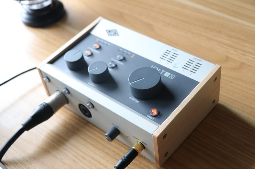 Universal Audio Volt 2をレビュー。ビンテージマイク・プリアンプ