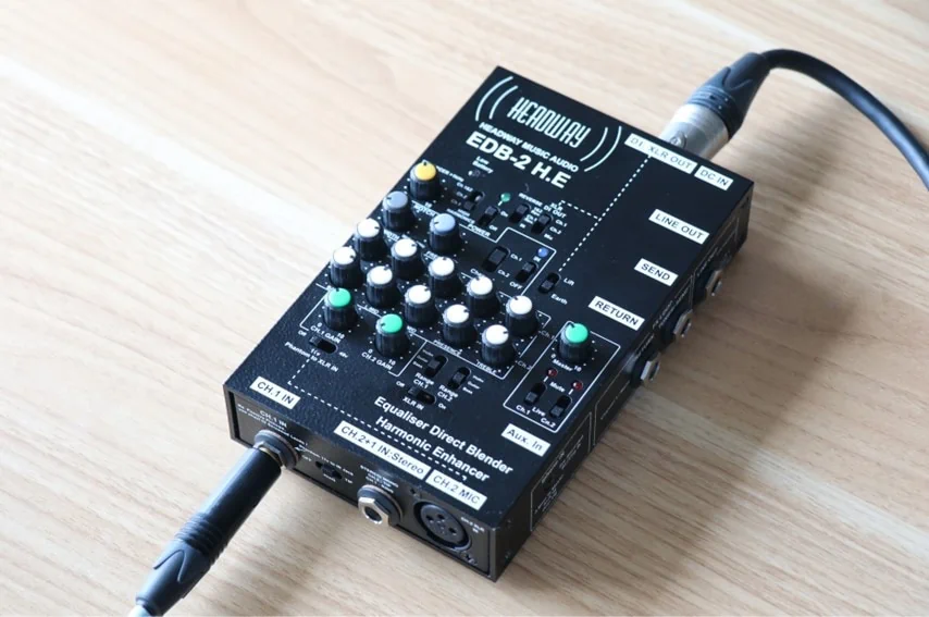Headway Music Audio EDB-2 H.Eをレビュー。2系統の入出力に対応した多