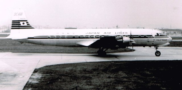 日本におけるダグラスDC-6B研究