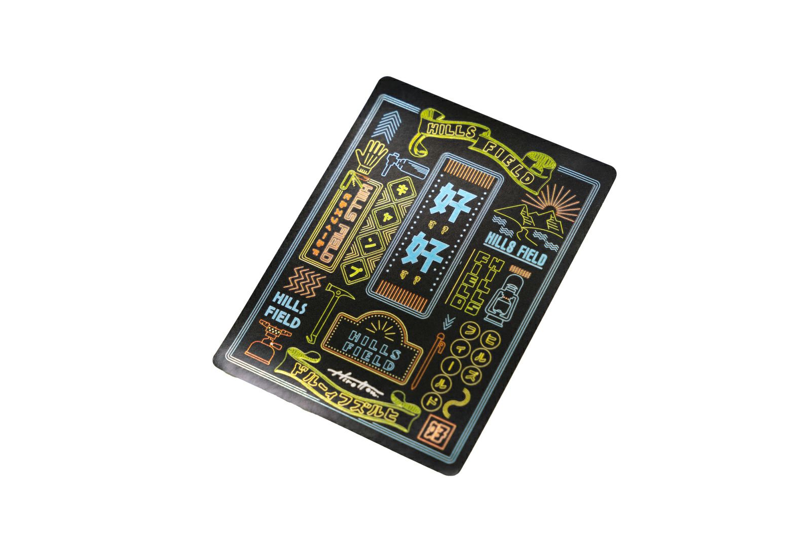 すきすきネオンステッカー 【65mm x 87mm】 | HILLS FIELD(ヒルズ